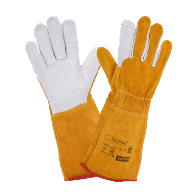 Odinės suvirintojo pirštinės X-GEPARD S-10 (12 porų)