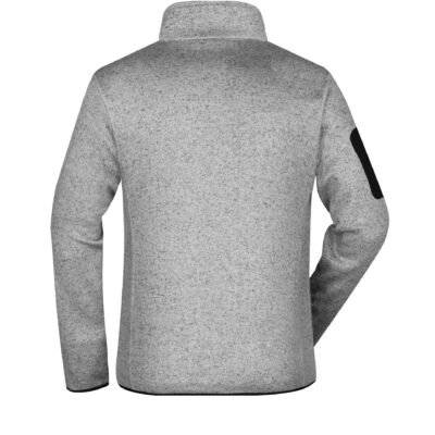 Vyriškas megzto stiliaus fliso bliuzonas KNITTED