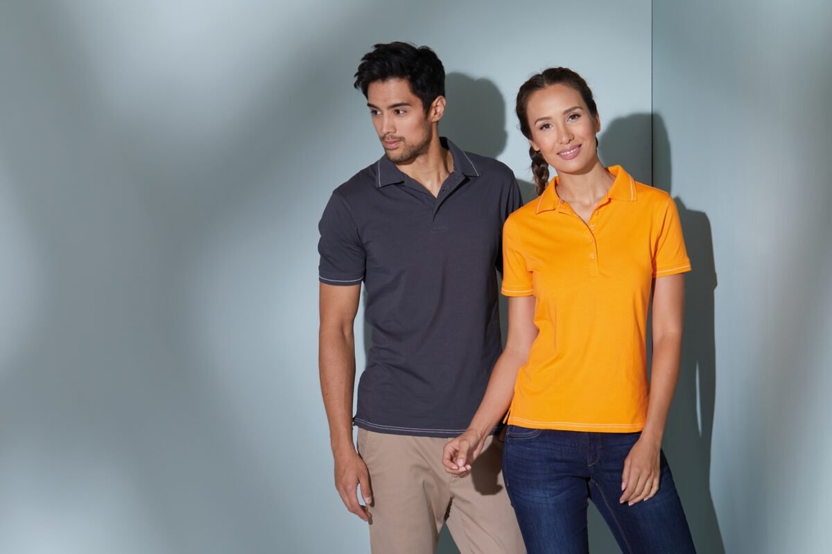 Moteriški polo marškinėliai ELASTIC