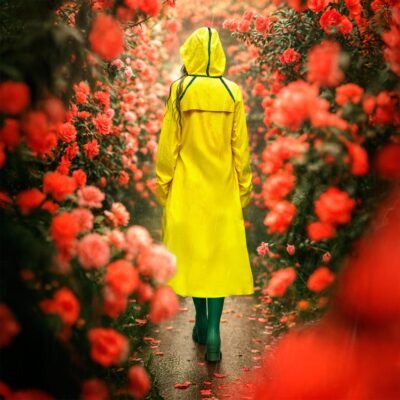 Moteriškas apsiaustas nuo lietaus SPRING