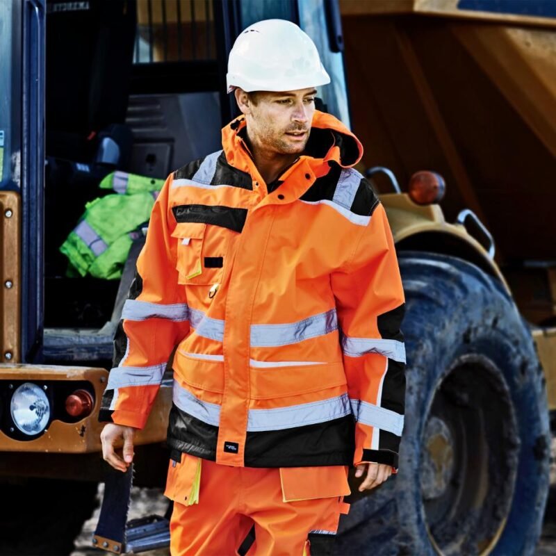 Striukė nuo lietaus HI-VIS XTREME OXFORD REFLECT