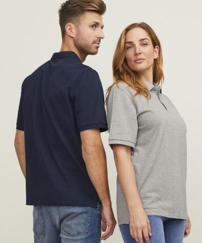 Klasikiniai unisex polo marškinėliai NATUREFIT