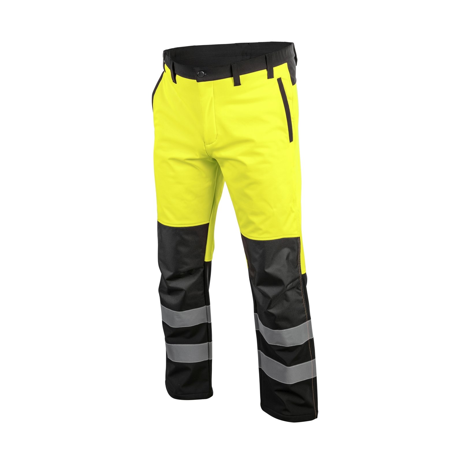WORKOBO_Signalinės softshell kelnės TRAUN (5) Signalinės softshell kelnės TRAUN