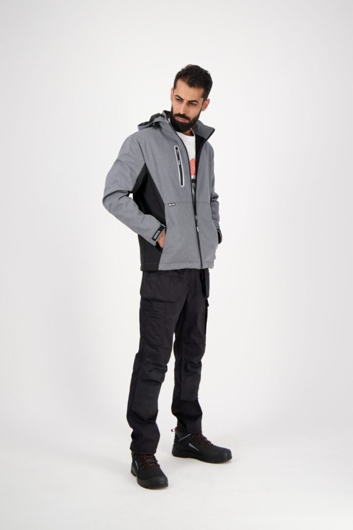 Atšvaitinė softshell darbo striukė FLEXOR - Image 15