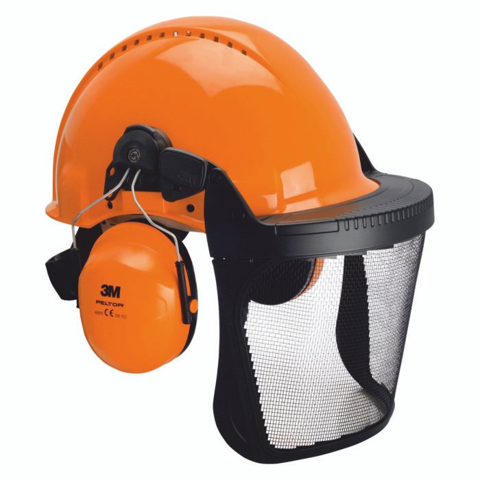 Miškininko šalmo komplektas FORESTRY 3M - Image 1