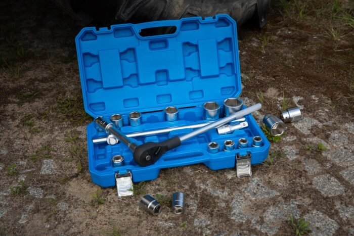 21 dalies 3/4” galvučių ir priedų rinkinys - Image 3