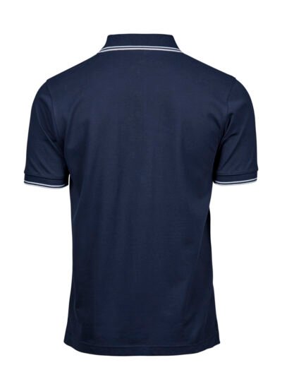 Polo marškinėliai su elsatanu ELEGANT STRIPE