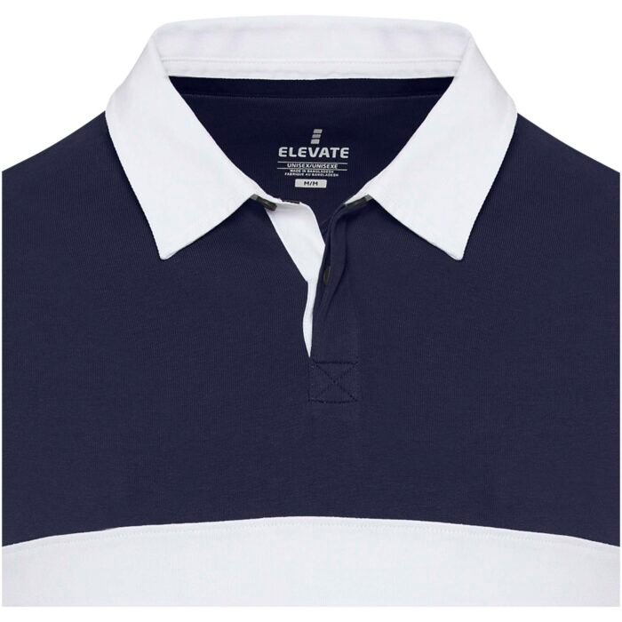 Unisex polo marškinėliai ilgomis rankovėmis CLYDE - Image 2