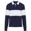 Unisex polo marškinėliai ilgomis rankovėmis CLYDE