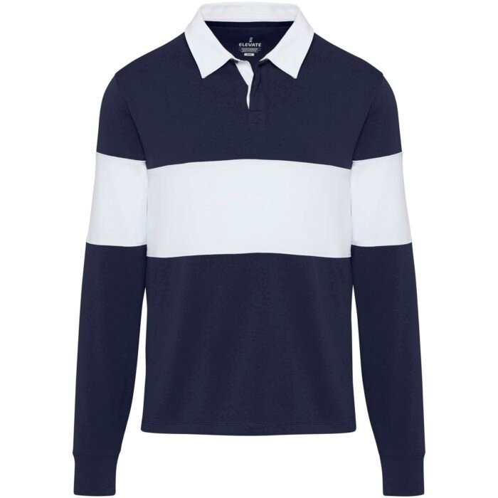 Unisex polo marškinėliai ilgomis rankovėmis CLYDE - Image 1