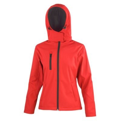 Funkcionali moteriška softshell striukė HOODED RS