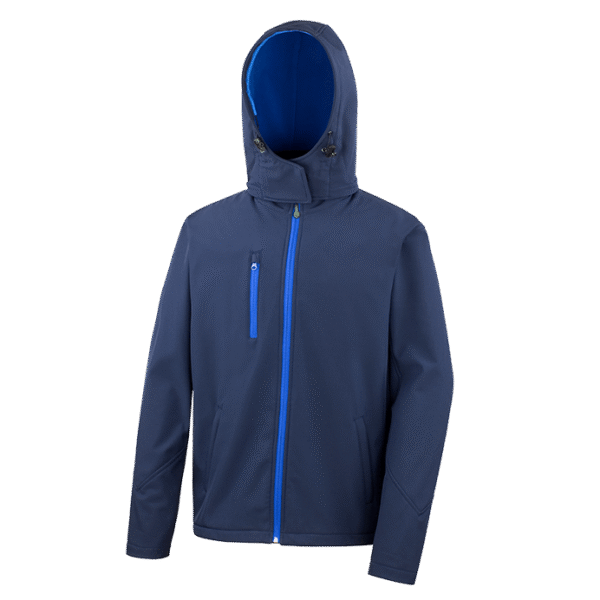 Funkcionali vyriška softshell striukė HOODED RS
