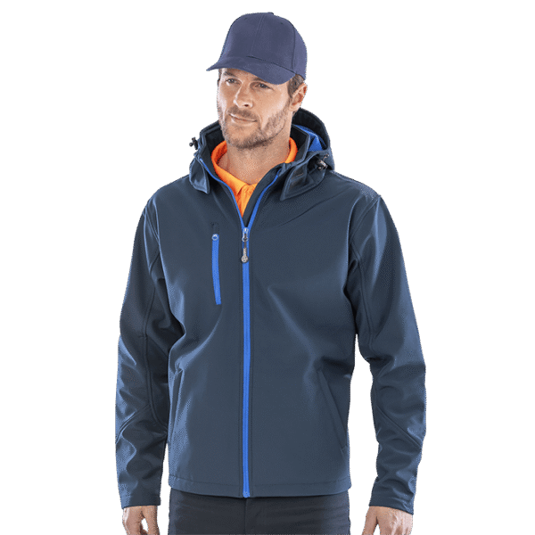Funkcionali vyriška softshell striukė HOODED RS