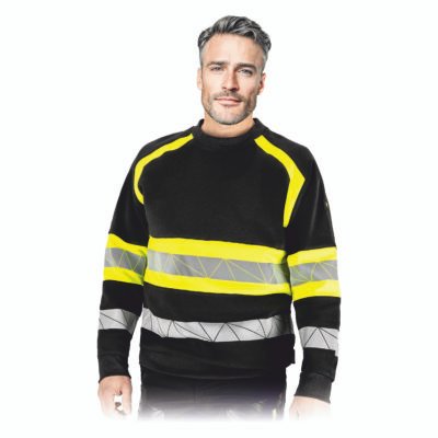 Vyriškas signalinis džemperis RAUTEX HI-VIS