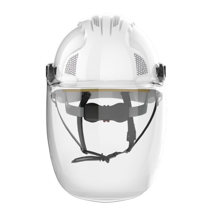 Apsauginis elektriko šalmas su skydeliu EVOGUARD C5 MAX