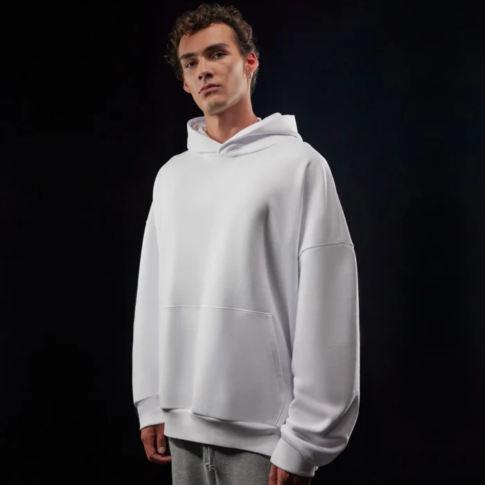 Unisex oversize džemperis su gobtuvu INFLUENCE