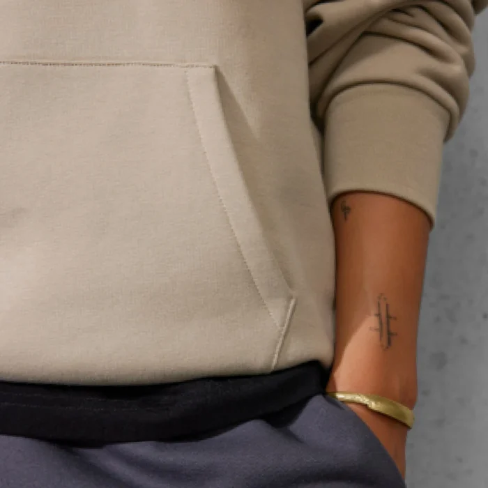 Unisex oversize džemperis su gobtuvu INFLUENCE