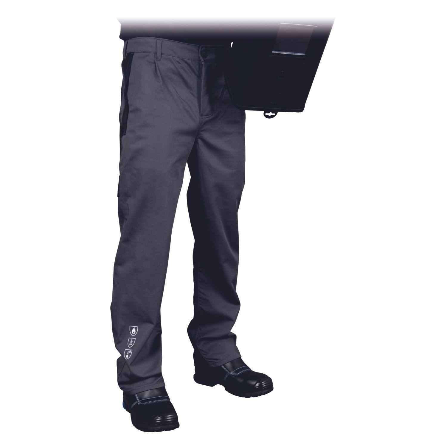 Apsauginės suvirintojo kelnės UMV-2 (1) Apsauginės suvirintojo kelnės UMV-2