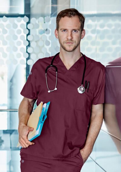 Lengva vyriška medicininė tunika ESSENTIAL