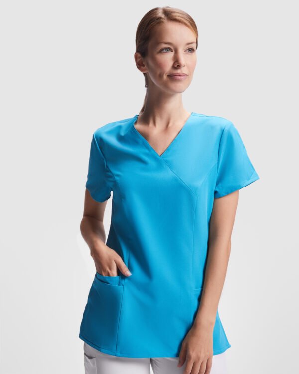 Moteriška medicininė tunika trumpomis rankovėmis FEROX