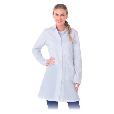 Moteriškas chalatas darbui su maistu COOK