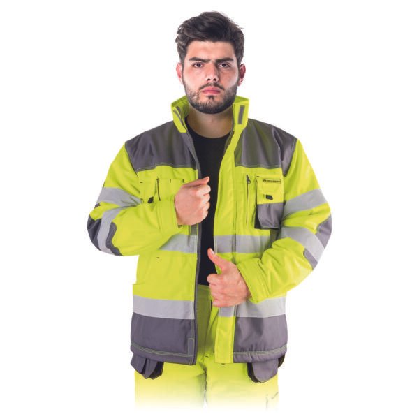 Pašiltintas apsauginis darbo švarkas