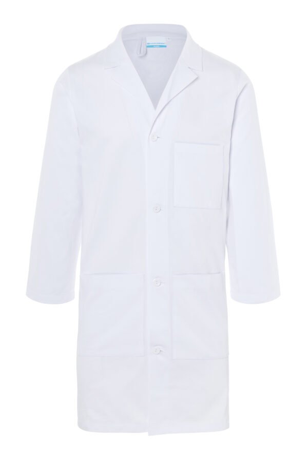 Vyriškas baltas chalatas medikams KS LAB