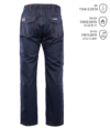 Apsauginės darbo kelnės PROFFLAM ANTISTATIC