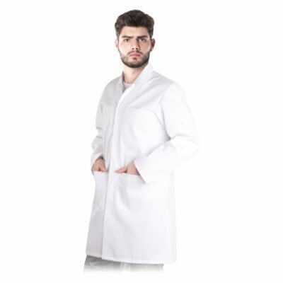 Vyriškas baltas chalatas HOLLMAN